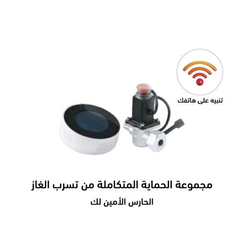 مجموعة الحماية المتكاملة من تسرب الغاز مع الأغلاق...
