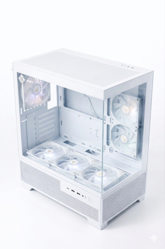 كيس GAMDIAS AURA GC12 ARGB CASE WH