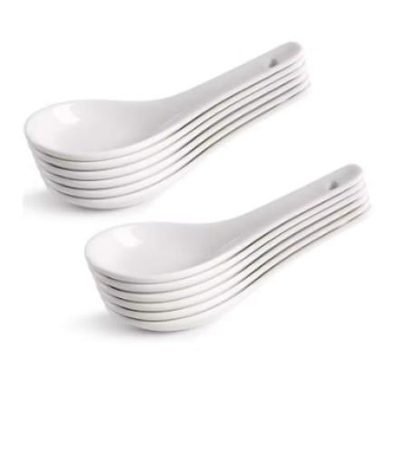 ملعقة شوربة خزفية Ceramic Soup Spoon