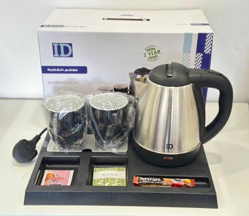 طقم غلاية كهربائية فندقي Hotel electric kettle set 1.2L