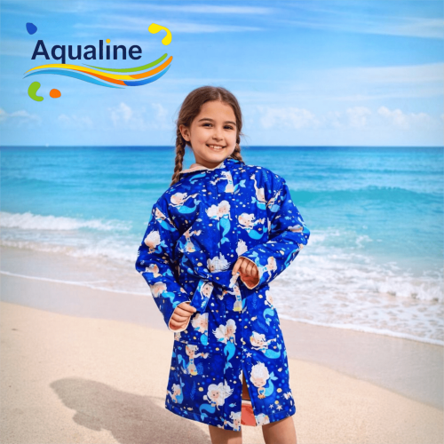 Navey Mermaid Robe - A006