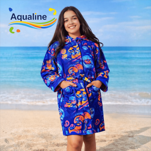 Colored Cats Robe - A003