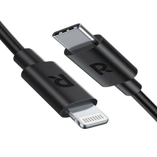 كابل راف بور شحن ايفون سريع (Type-C to Lightning)...
