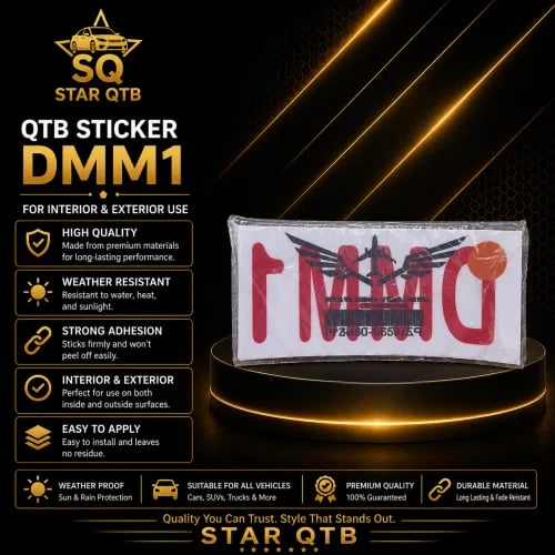 Blood sample sticker DMM1
