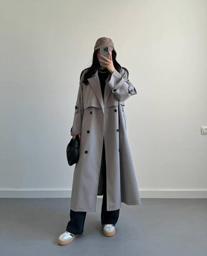 ترنش كوت صيفي ميدي او طول كامل