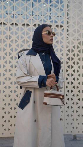 عباية ترنش مع الأوتفيت