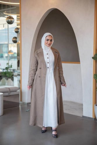 ترنش كوت - لينن صيفي