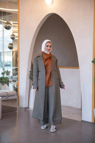 ترنش كوت - لينن صيفي