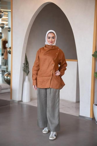 طقم "مودرن لينن - مناسب للحجاب