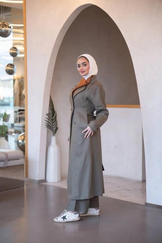 ترنش كوت - لينن صيفي