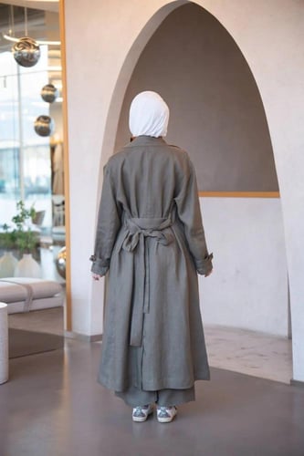 ترنش كوت - لينن صيفي