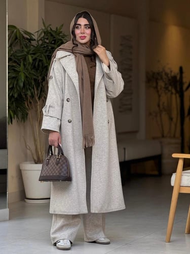 جاكيت شتوي مع بنطلون