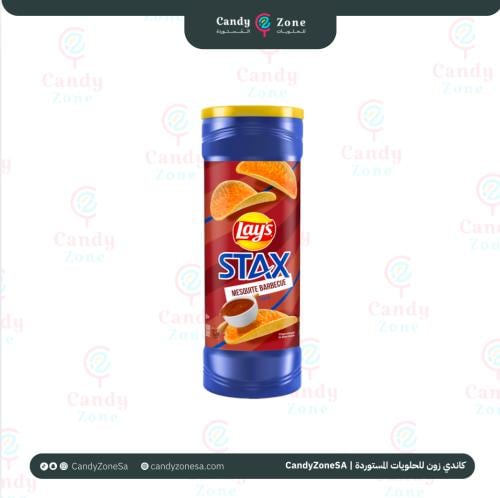 شيبس ليز ستاكس بنكهة الباربيكيو 155 جرام