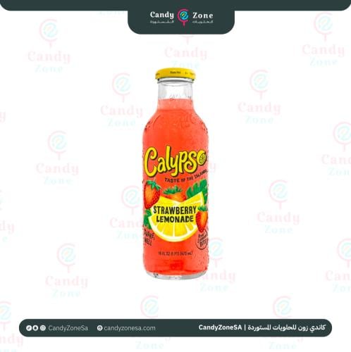 مشروب كاليبسو بنكهة الفراولة و الليمون 473 مل