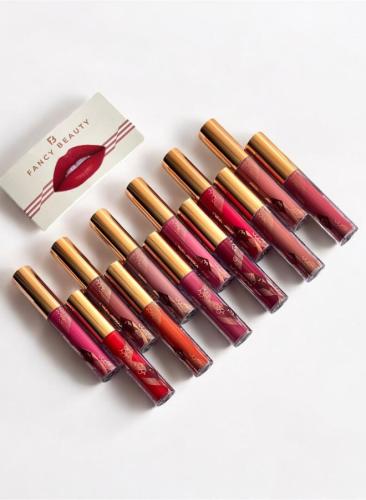 أحمر شفاه سائل ثابت 12 لون - تغطية مثالية بعبوة أن...