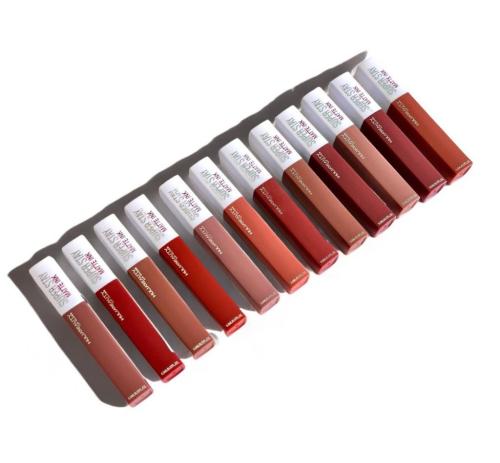 أحمر شفاه Super Stay – 12 لون من هيولا بيوتي