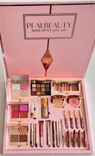 بوكس بدل شارولت الجديد ريل بيوتي باللون الوردي