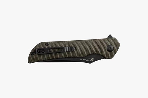 رويك سكين مطوي اسود - P123-MB