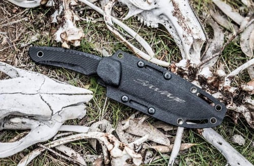 سكين سافاج D2 نصل ثابت مقبض G10 جراب كايدكس