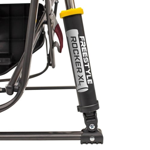 جي سي آي كرسي هزاز خارجي مع طاولة جانبية اللون الا...