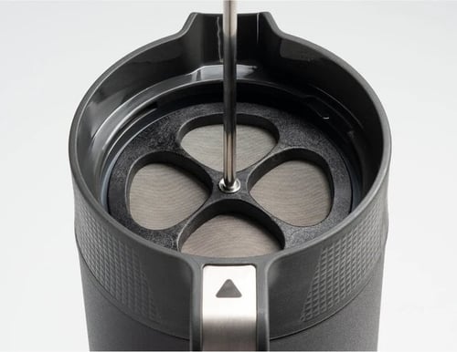 جلاسير ستانلس حافظة حرارة وفرينش بريس 1 لتر من GSI