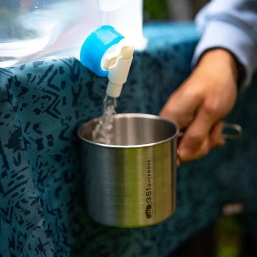 كوب قلاسير ستانلس ستيل700ml مع مقبض منGSI