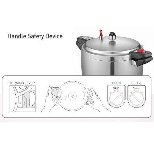 قدر ضغط كوري بي إن كاستد ألومنيوم 13 لتر