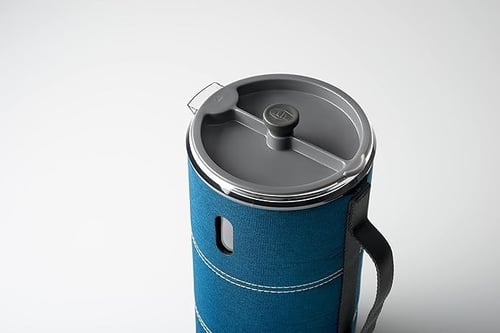 كوب الضغط لتحضير القهوة والشاهي ازرق 1.478 لتر منG...