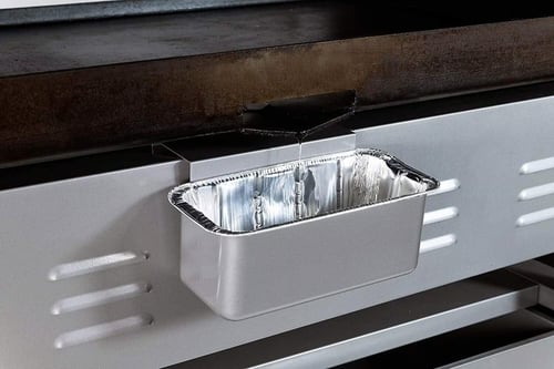 قوالب قصدير لتصريف الزيوت لشوايات بلاكستون