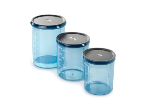 طقم حافظات وتخزين الطعام بلاستيك 3 قطع