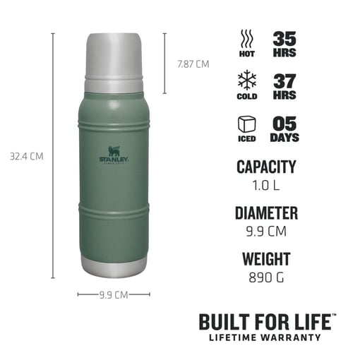 Stanley LGC Flask 1L/1.1Qt Artisan Thermal H.Green