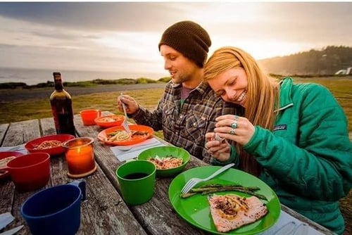 طقم اواني برتقالي لـ شخص واحد من GSI