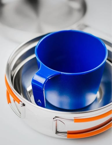 طقم أواني طهي 5 قطع ستينلس ستيل