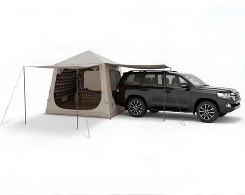 خيمة هوائية طبقتين 240 مع مظلة منفصلة دزرت وولف