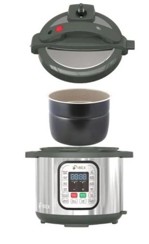 قدر ضغط كهربائي 6 لتر مزود بتحكم بالطاقة IBEX