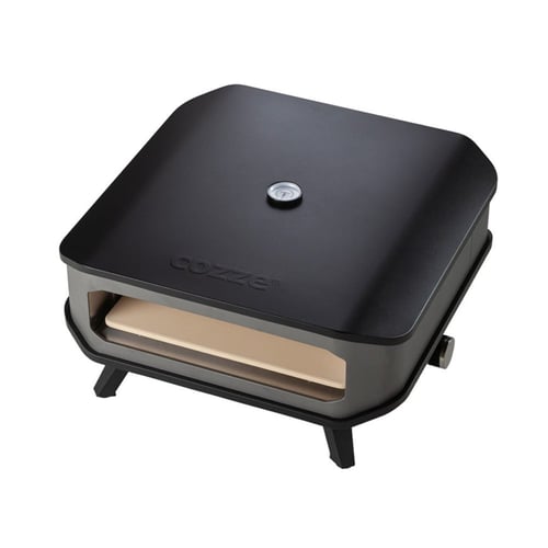 فرن بيتزا يعمل بالغاز مقاس 17 بوصة مع مقياس حرارة...