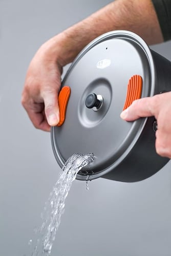 قدر طهي الألومنيوم مع مقبض 3.2 لتر GSI