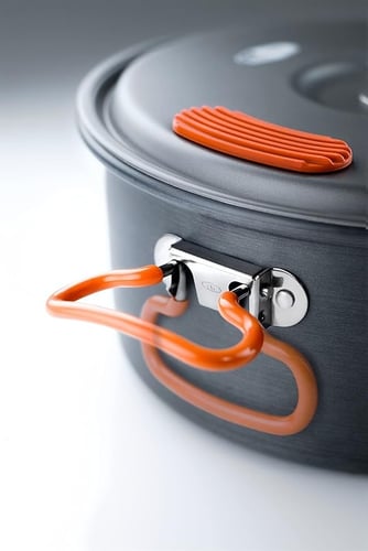 قدر طهي الألومنيوم مع مقبض 2 لتر GSI