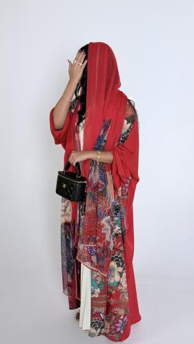 عباية روجينا (حرير)