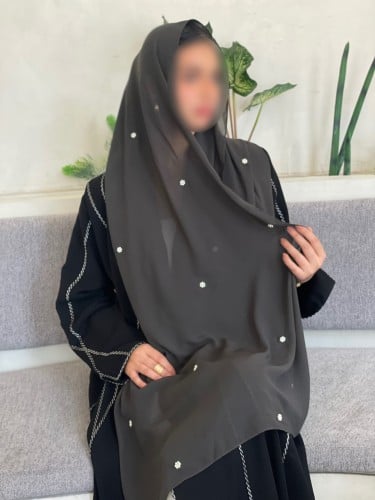 طرحة زيتي داكن