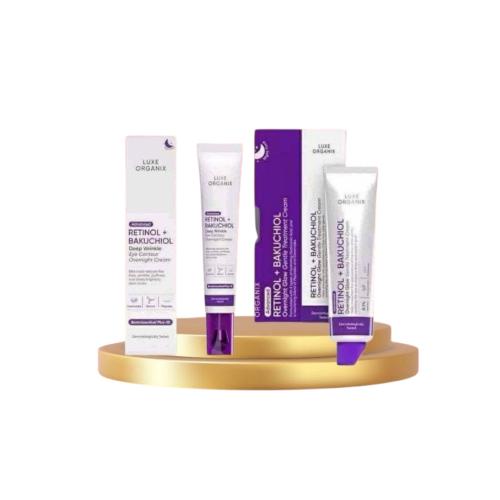 Luxe organix RETINOL + BAKUCHIOL OVERNIGHT GLOW GE...