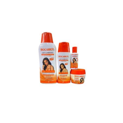 مجموعة العناية بالبشرة Biocarrot لتفتيح وترطيب الج...