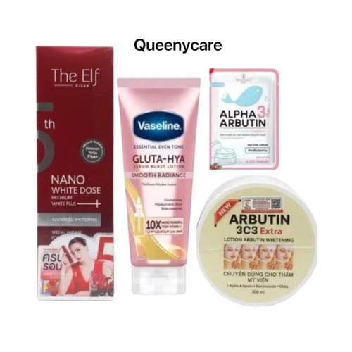 مجموعة التفتيح من ذا إلف نانو وايت دوز سيروم، جلوت...