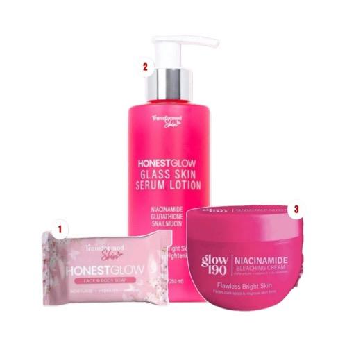 مجموعة Honest Glow Transformed Skin والمصممة لتفتي...