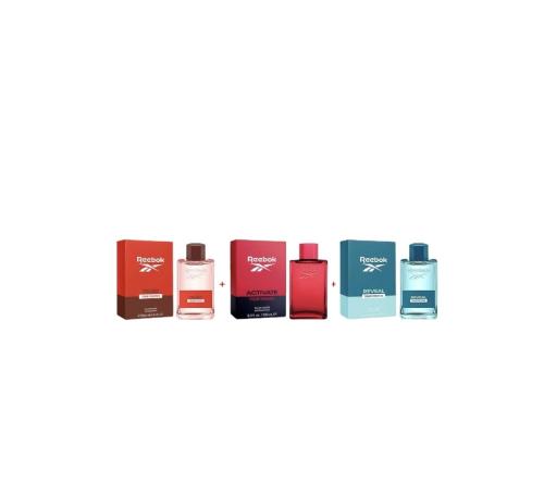 REEBOK PERFUME FOR MEN & GET FREE REEBOK POUCH 3pc...