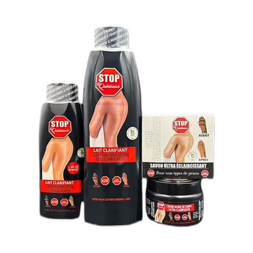 مجموعة ستوب لايت بلانشسان مكونه من كريم ولوشن وصاب...