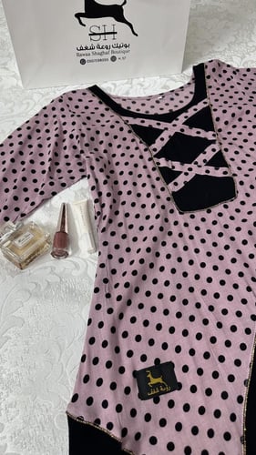 جلابية انيقة قماشها قطن