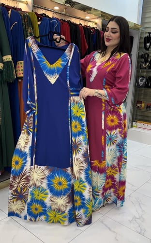 جلابية انيقة قماشها قطن