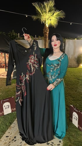 فستان كلوش فخم