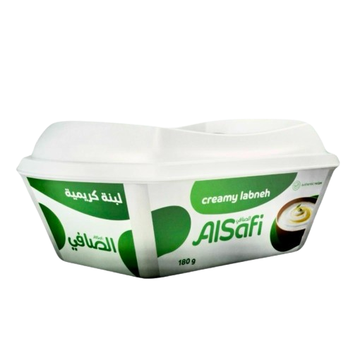 لبنة كريمية كامل الدسم 180جم-الصافي